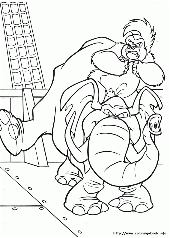 Tarzan kolorowanki